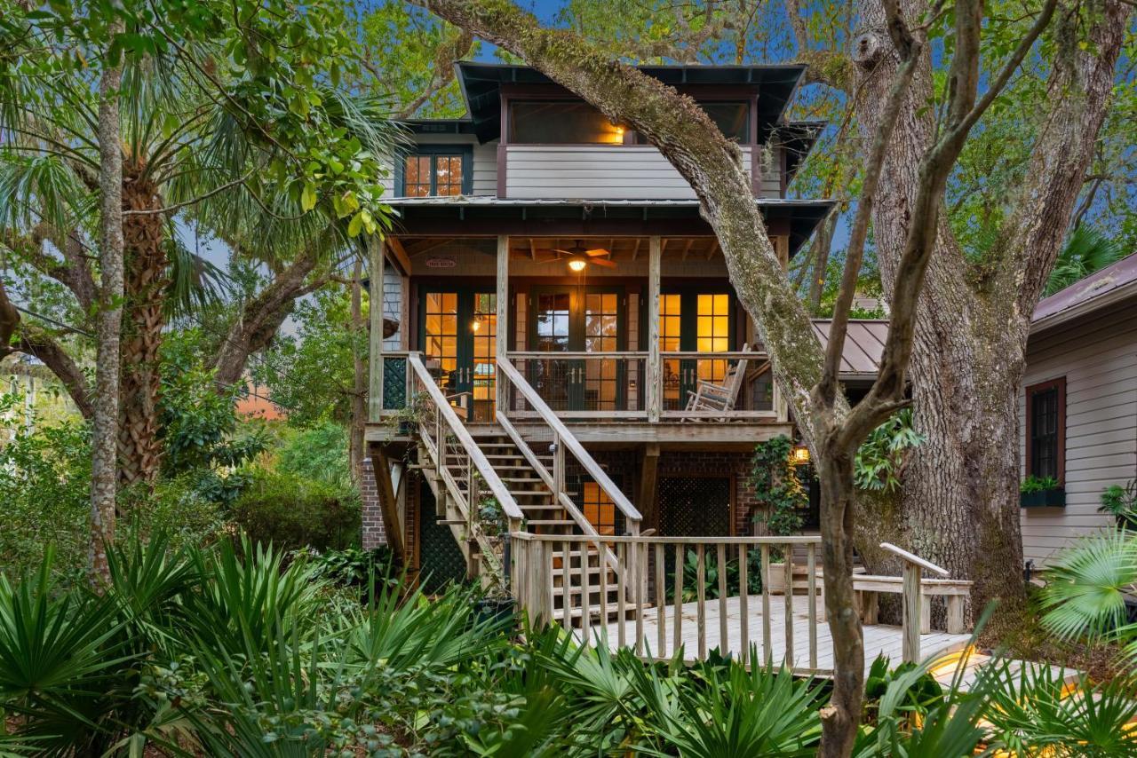 The Treehouse - 116 Florence Street St. Simons Island Exteriör bild